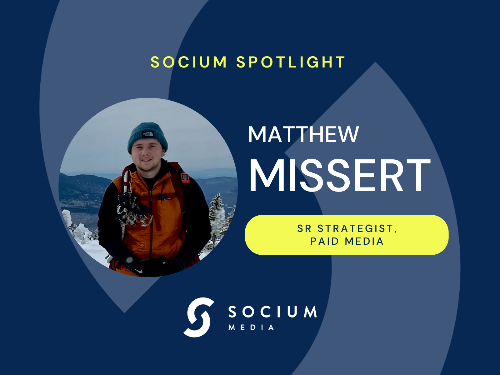 Socium Spotlight: Matthew Missert