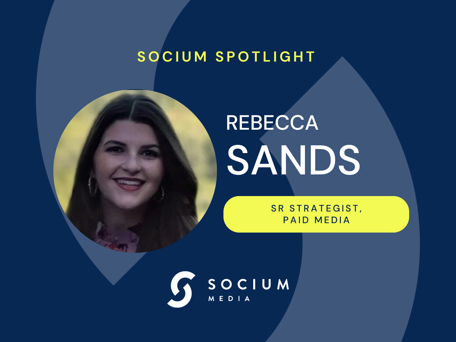 Socium Spotlight: Rebecca Sands